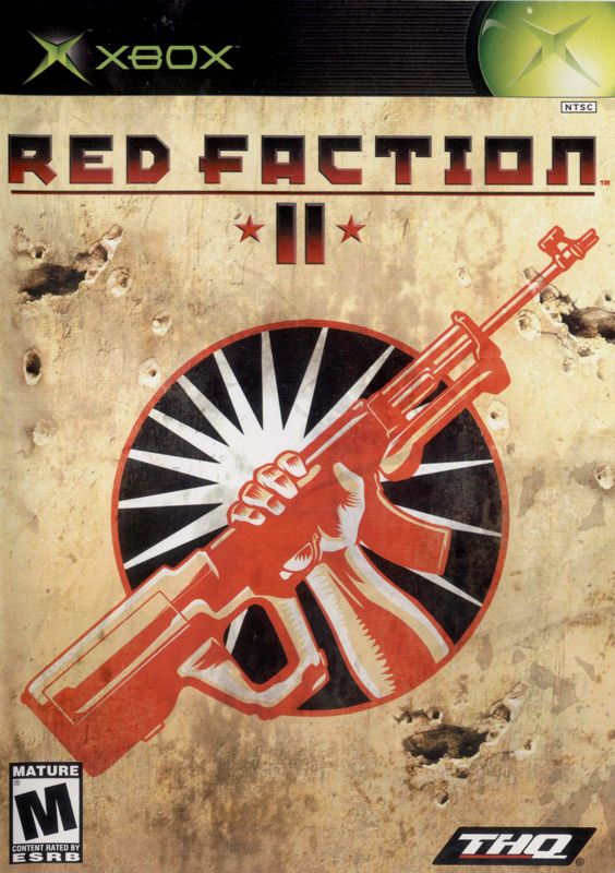 Red Faction II box art for Xbox